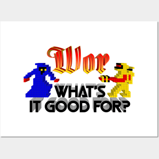 Wor!  What's it good for? Posters and Art